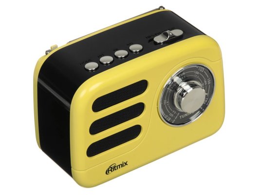 Радиоприемник Ritmix RPR-033 Лимонный